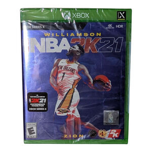 XBOX- Williamson NBA 2K21 -Brand New Video Game